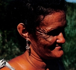 Bäuerin auf Kuba.